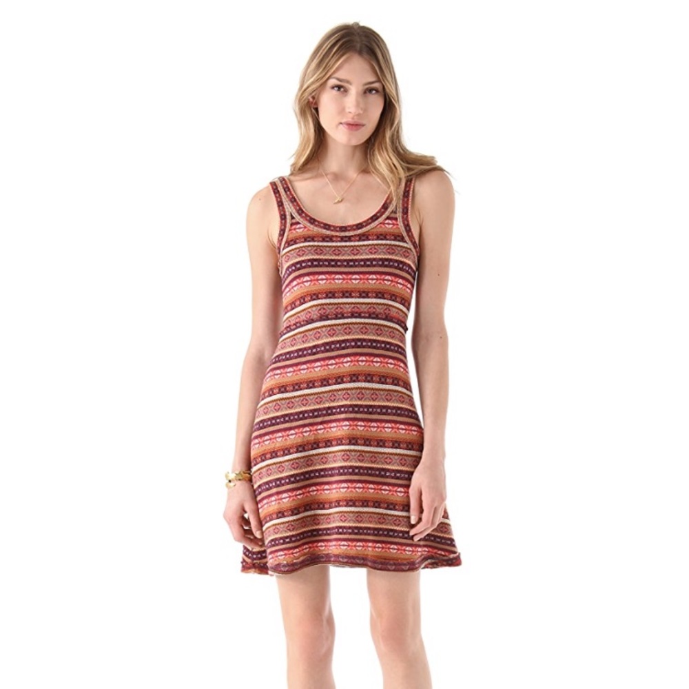 Free People Fair Isle & Flare Dress